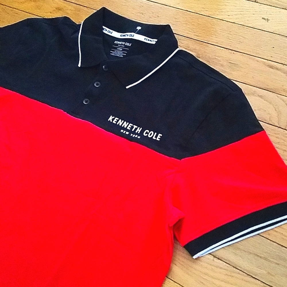 KENNETH COLE POLO SHIRT New🔥🔥🔥🔥🔥